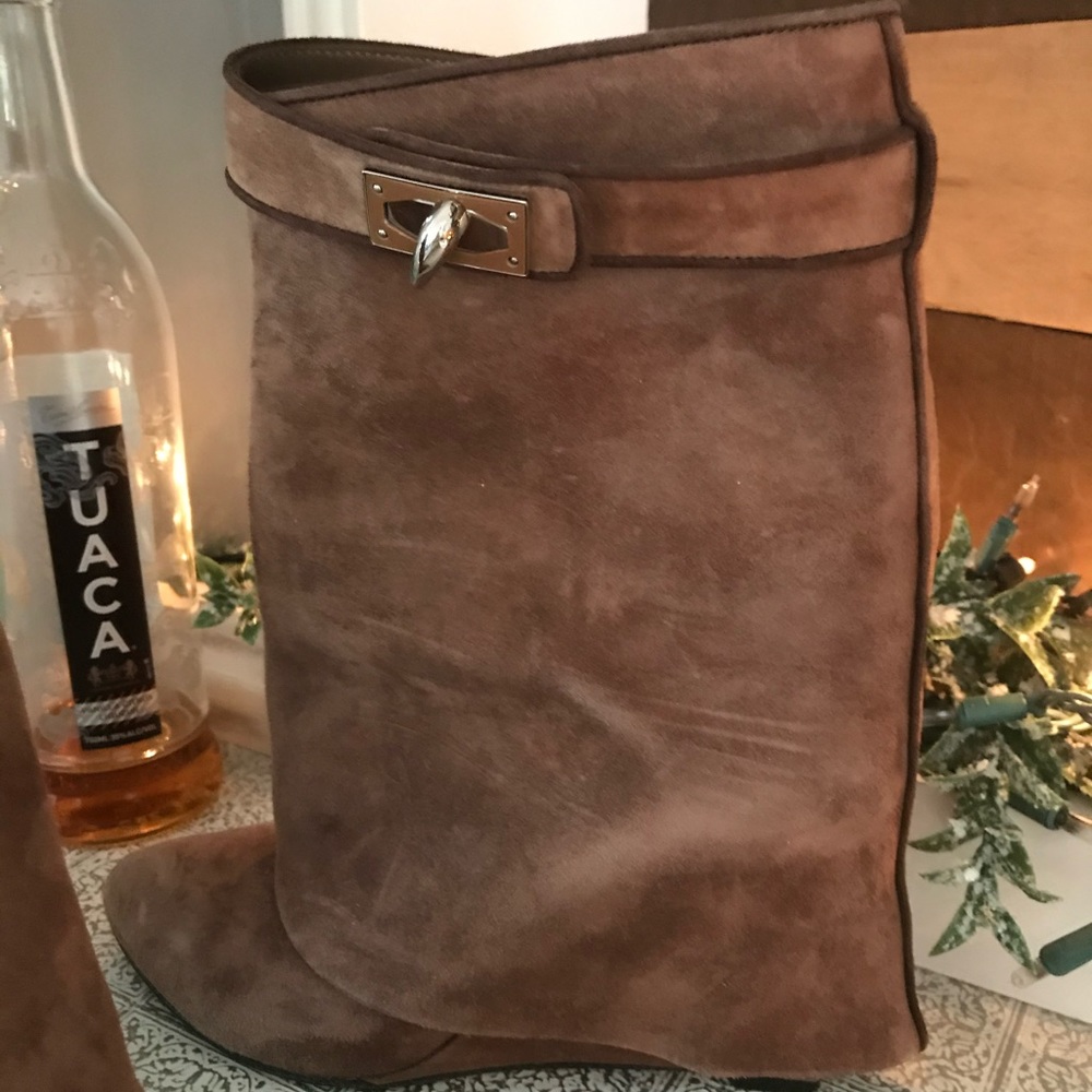 Stunning Givenchy boots. Only worn once. Paid 1,800 but selling for 1,000.